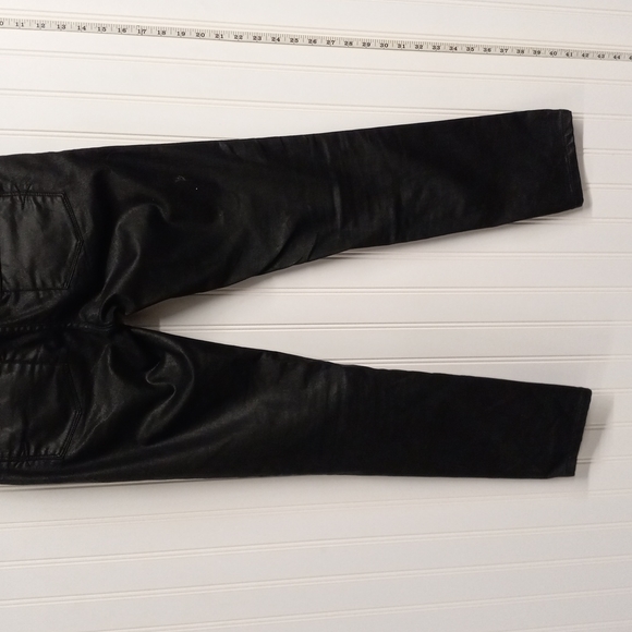 Barbara Bui women's skinny Ileather pants size 26 color black - Picture 6 of 6